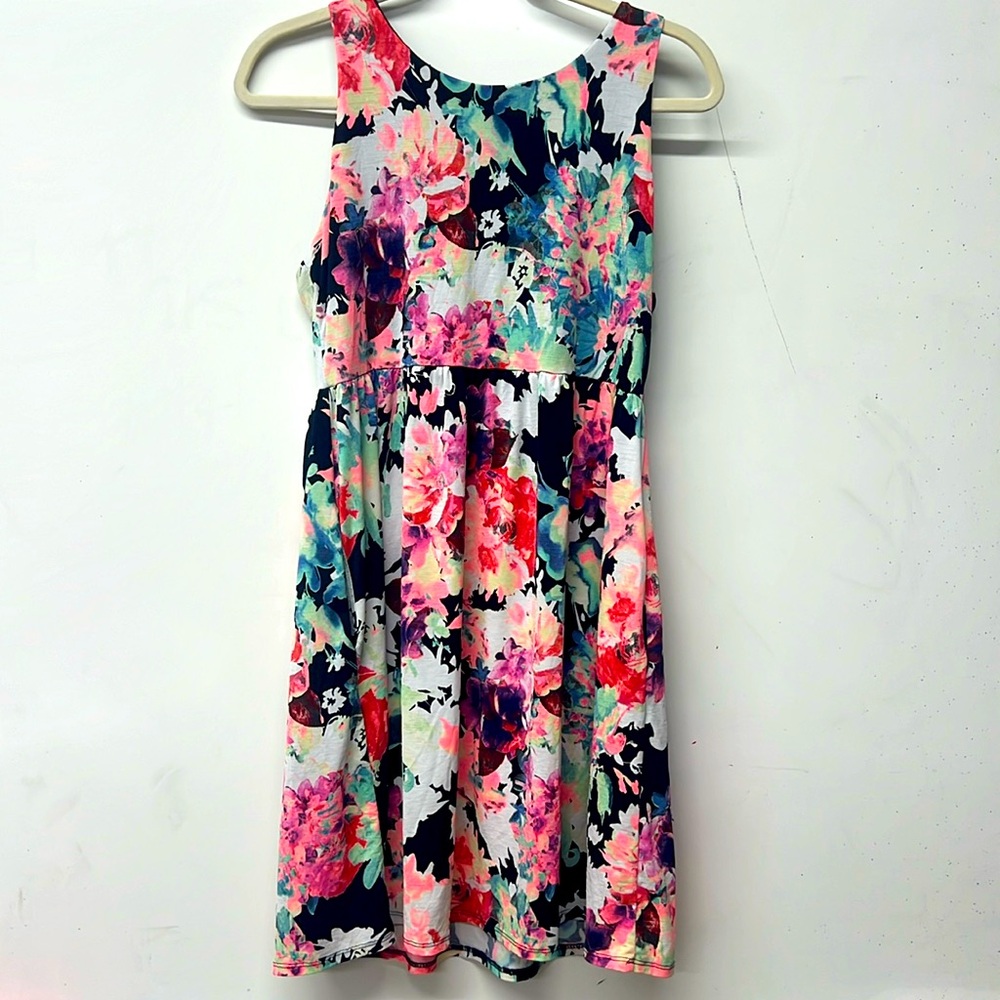 Floral Sleeveless Dress